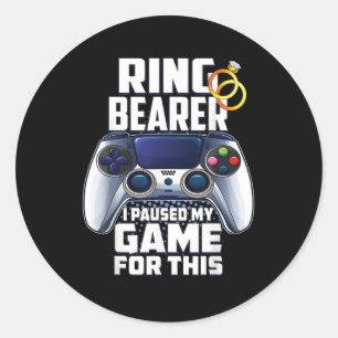 Sticker Rond Mariage de la sécurité de l'anneau Porteur de l'an