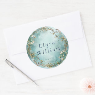 Sticker Rond Mariage Eternal Grace Elven