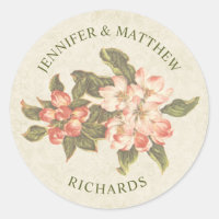 Mariage Fleur de Pommier Vintage | Nom