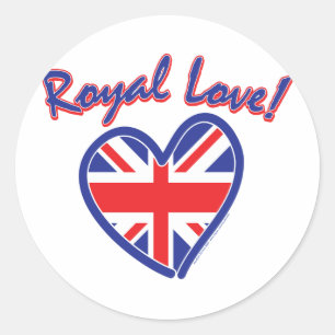 Sticker Rond Mariage royal