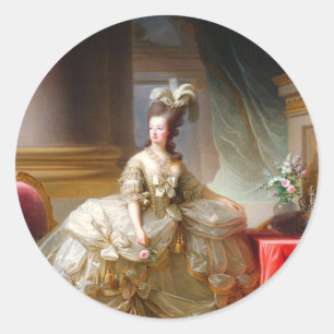 Sticker Rond Marie Antoinette