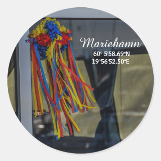 Sticker Rond Mariehamn, Åland