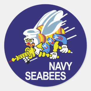 STICKER ROND MARINE DES MARINS