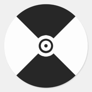 Sticker Rond Marqueur de suivi Type 1