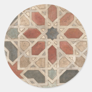 Sticker Rond Marrakech Design II