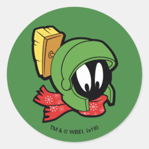 Sticker Rond MARVIN MARTIAN™ "Outta This World"