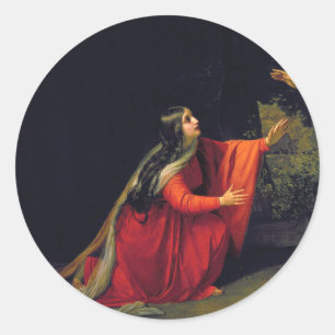Sticker Rond Mary Magdalene