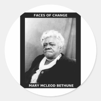 Sticker Rond Mary McLeod Bethune
