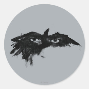 Sticker Rond Masque de Ranger Lone 2