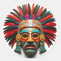 Masque maya Voyage Mexique