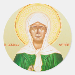 Sticker Rond Matrona