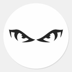 Sticker Rond mauvais oeil