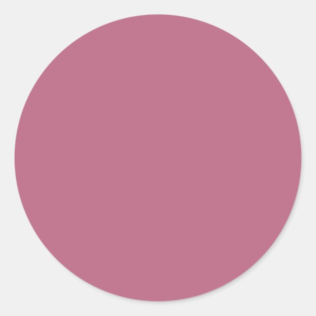 Sticker rond Mauve (Devant)
