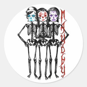 Sticker Rond mayday : couleur touchée 2