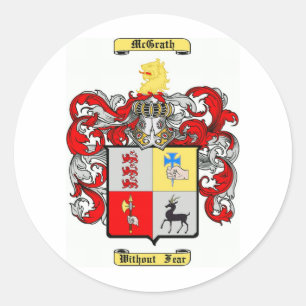 Sticker Rond McGrath