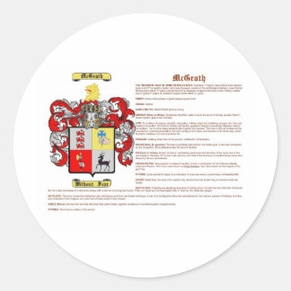 Sticker Rond McGrath (signification)