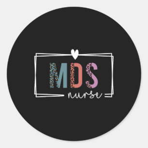 Sticker Rond Mds Infirmière Mds Infirmière Nurse Nurse Day