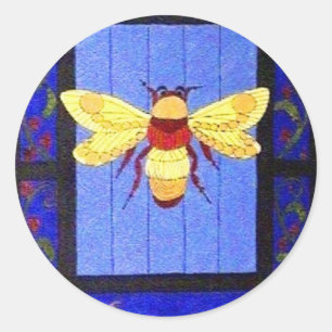 Sticker Rond Meade Bee