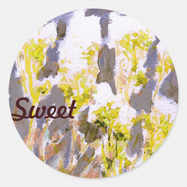 Sticker Rond Meadowsweet (Devant)
