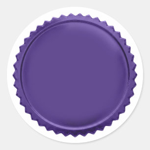 Sticker Rond Médaille de récompense en étoile éclatée en feuill