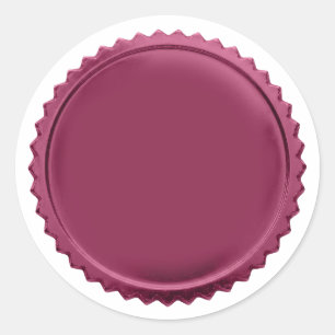 Sticker Rond Médaille d'excellence en étoile éclatée avec joint