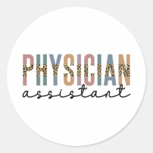 Sticker Rond Médecin adjoint associé