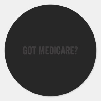 Sticker Rond Medicare For All Insurance Agent Broker Sales Mark