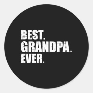 Sticker Rond Meilleur Grand-Père