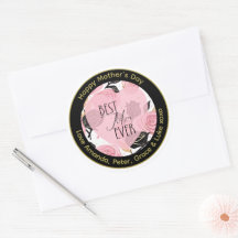 Meilleure maman Jamais Coeurs et Roses