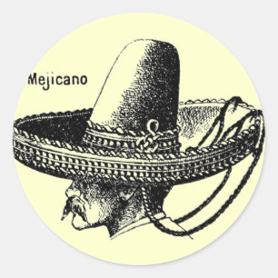 Sticker Rond Mejicano-Mexicano