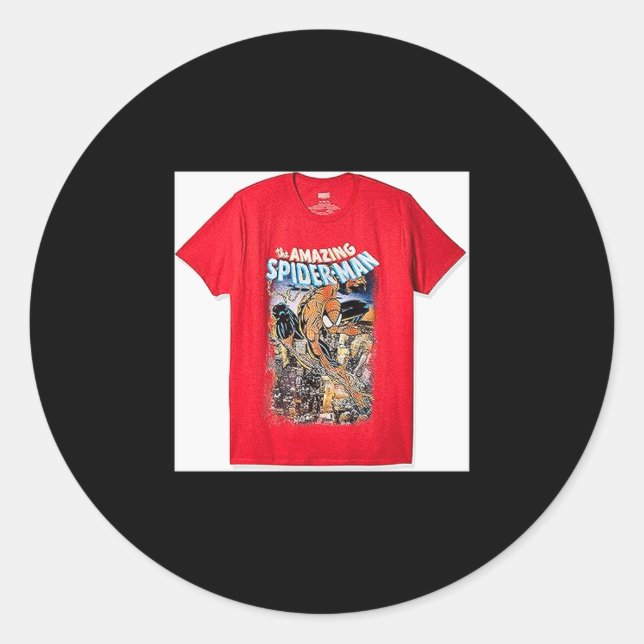 Sticker Rond Mens Amazing  (Devant)