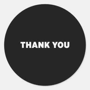 Sticker Rond Merci