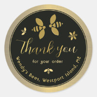 Merci Apiaire personnalisé pour votre commande Pet