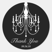 Merci de lustre noir blanc