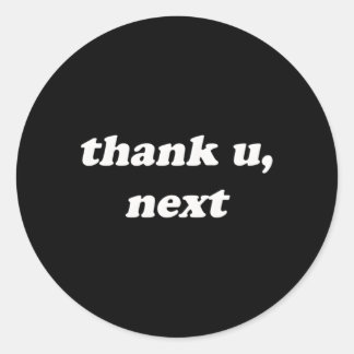 Sticker Rond Merci du jour suivant
