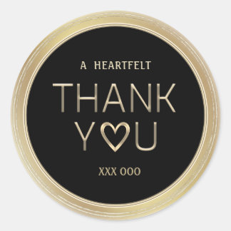 Sticker Rond Merci du Prix du bénévole pour les années de servi