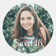 Merci photo Sweet 16 Script tendance