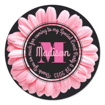 Merci Rose Gerbera Ajouter Votre Propre Message Da