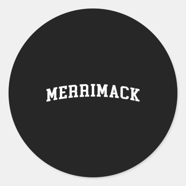 Sticker Rond Merrimack  (Devant)