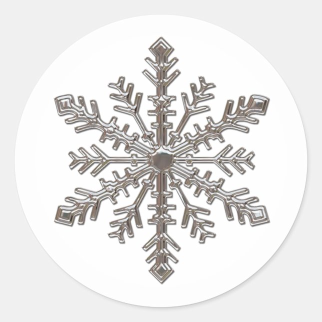 STICKER ROND MERRY NOËL (Devant)