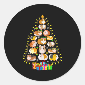 Sticker Rond Merry Xmas