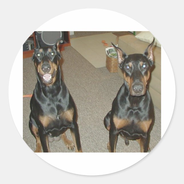 Sticker Rond Mes enfants (Devant)