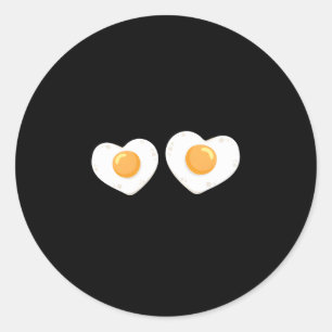 Sticker Rond Mes oeufs Jour de transfert Jour de transfert Embr