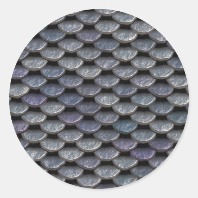 Sticker Rond Metal Armor Plates (Devant)