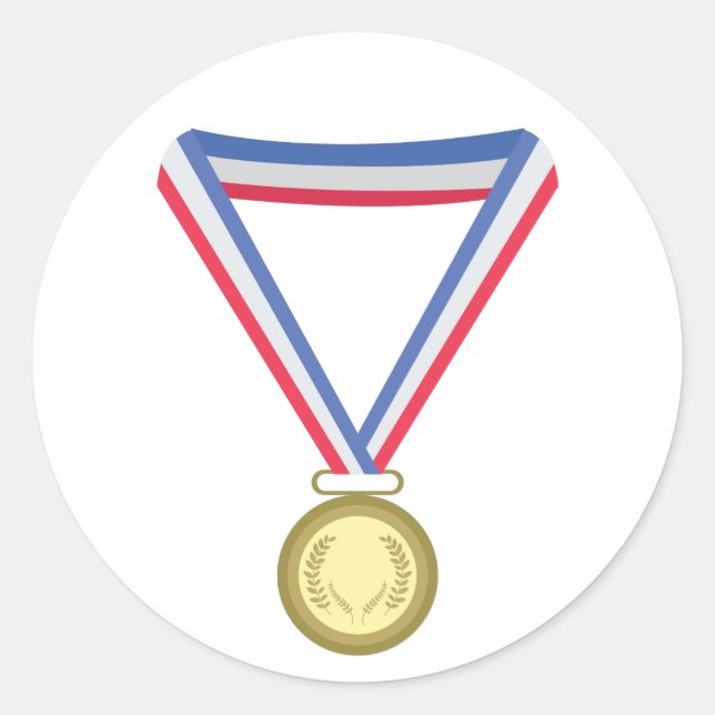 Sticker Rond Métal or (Devant)