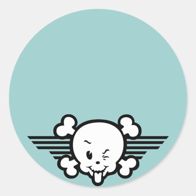 Sticker Rond Métro Tungster (Devant)