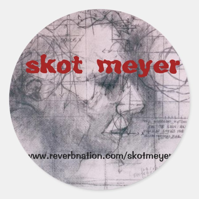 Sticker Rond meyer (Devant)