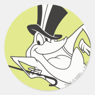 Sticker Rond Michigan J. Frog Dancing