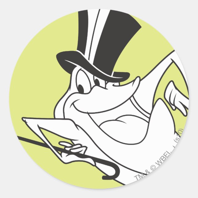 Sticker Rond Michigan J. Frog Dancing (Devant)