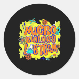 Sticker Rond Microbiologie Lab Team Week 2025 Mystery Science